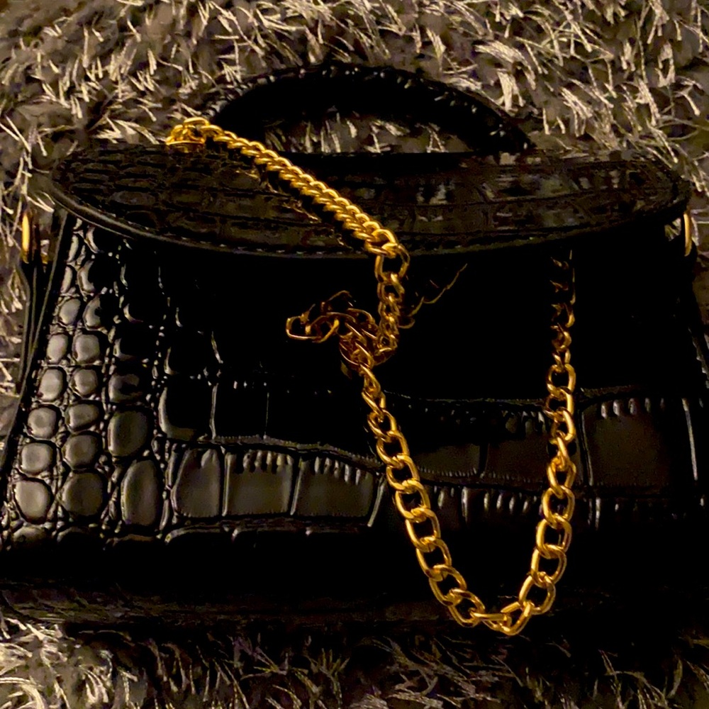 Large hand bag black